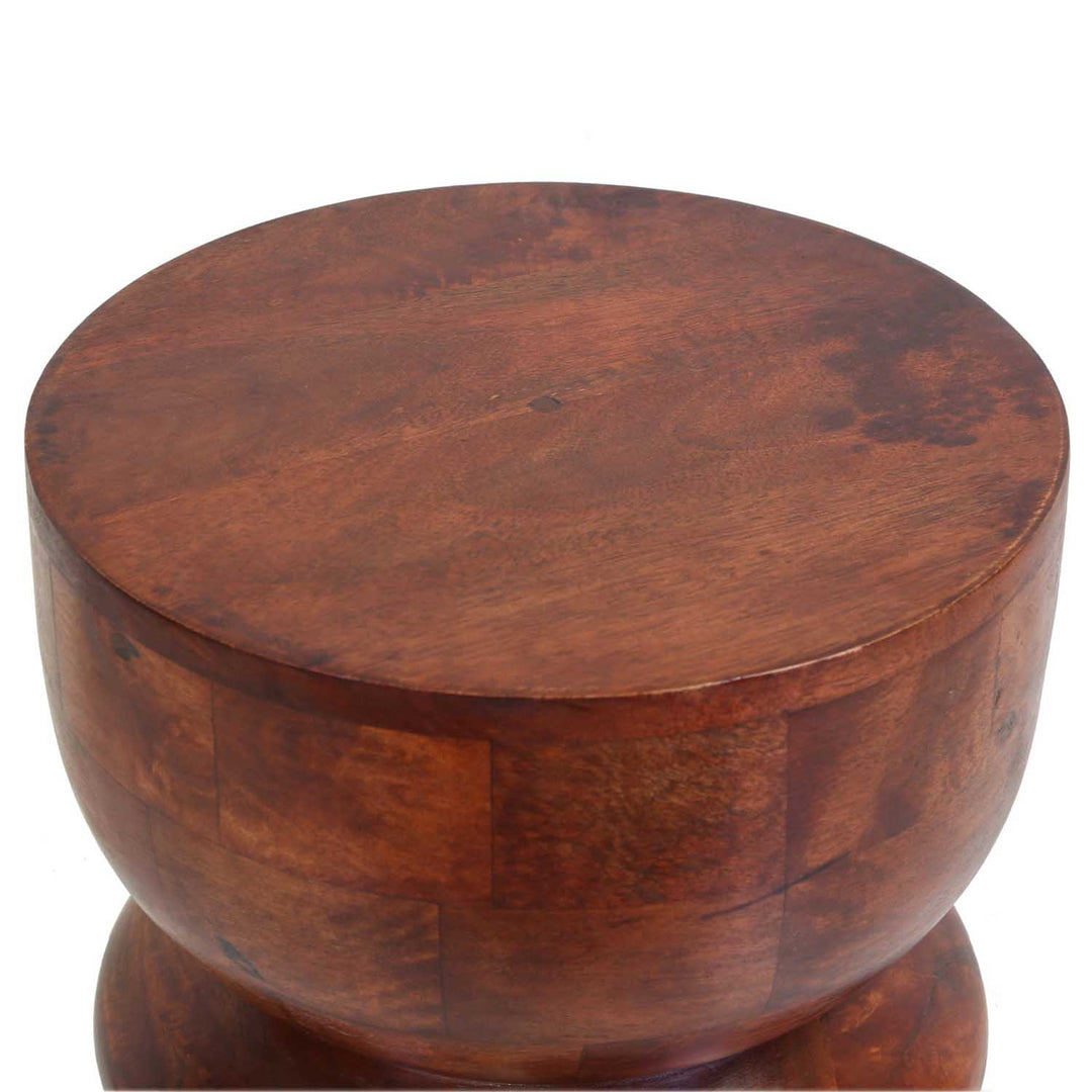 Oriental stool Milano brown