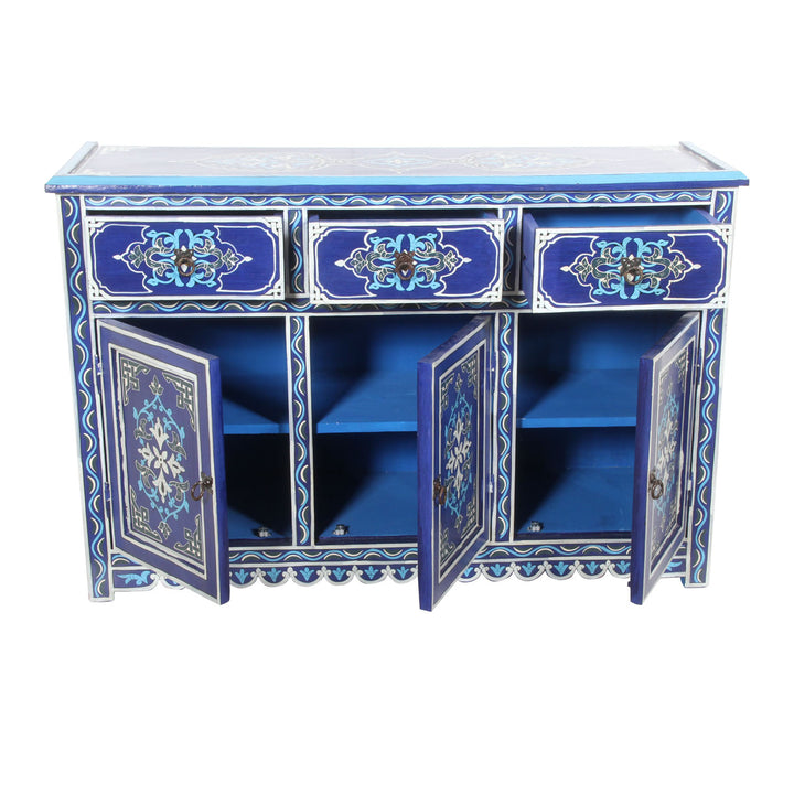 Moroccan chest of drawers Azul