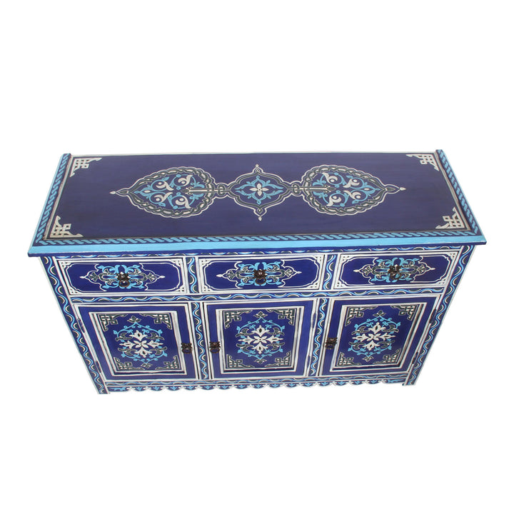 Moroccan chest of drawers Azul