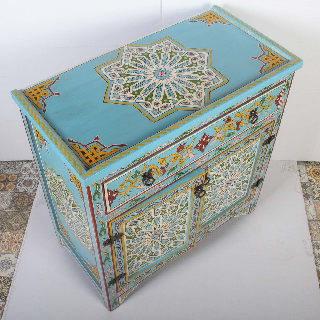 Moroccan antique chest of drawers Kortoba