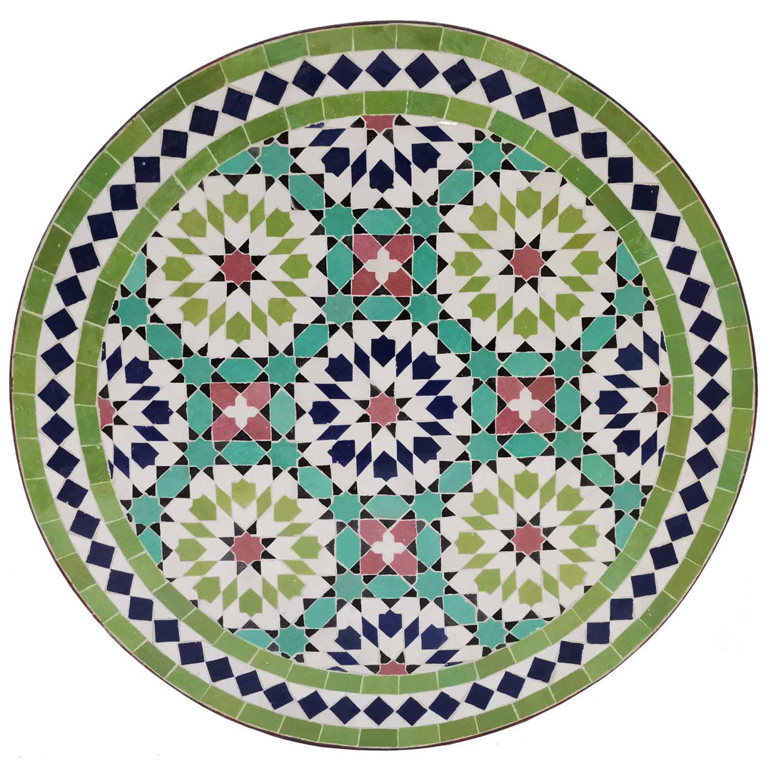 Mosaic table D60 Ankabut Green