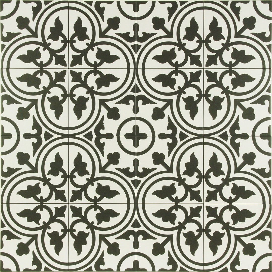 Oriental tiles Flavie Blanc