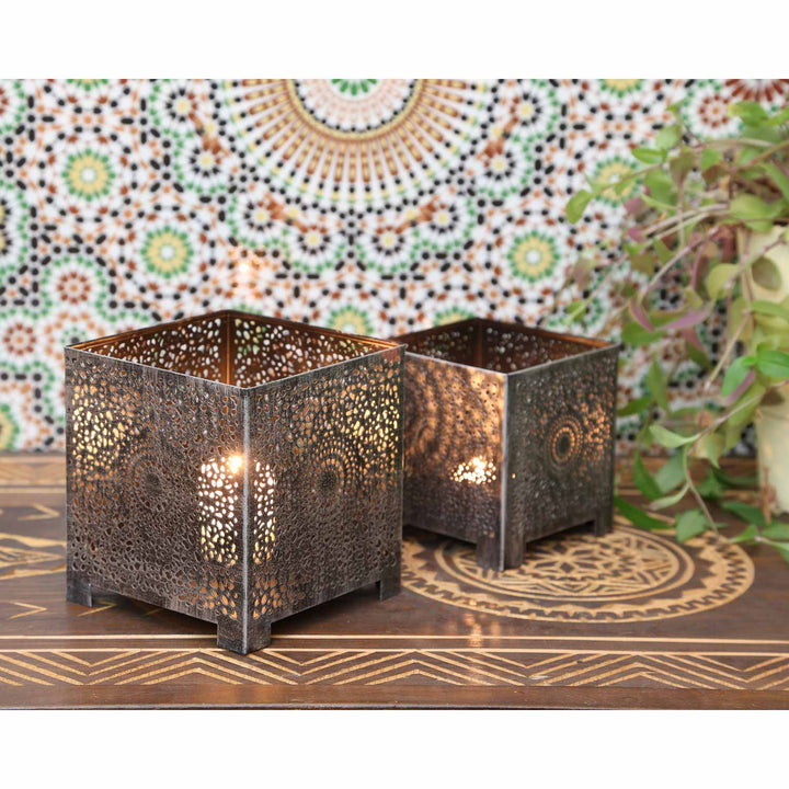 Oriental lantern Fez set of 2