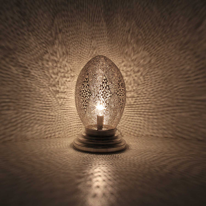 Oosterse zilveren lamp Marana